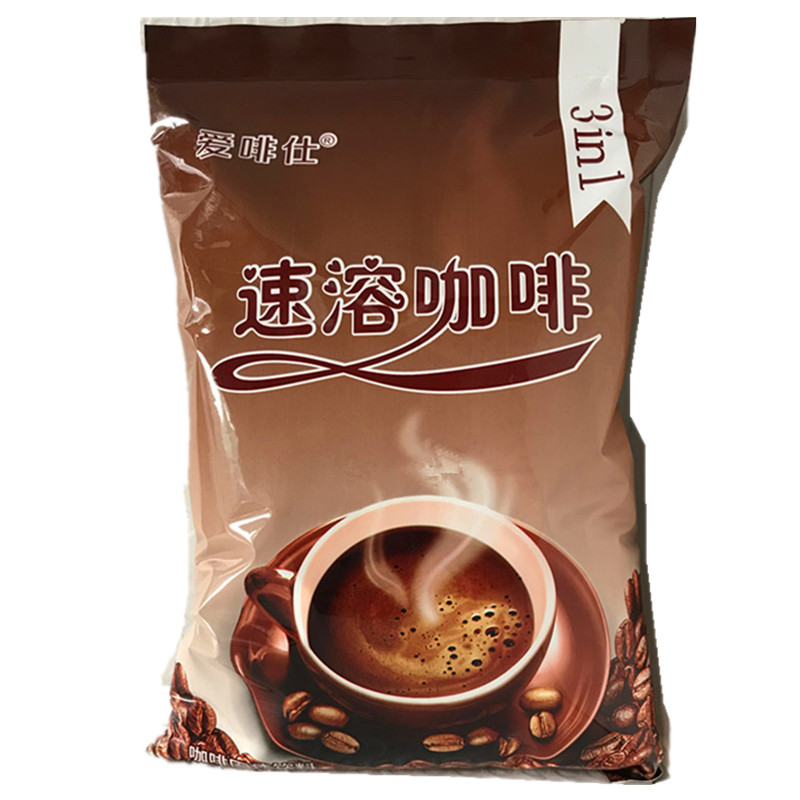1kg热饮大袋装速溶原味咖啡粉