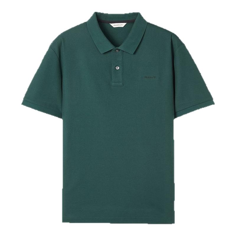 GANT/甘特液氨纯棉男短袖POLO衫