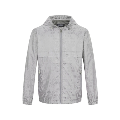 澳林丹顿男装休闲字母夹克男