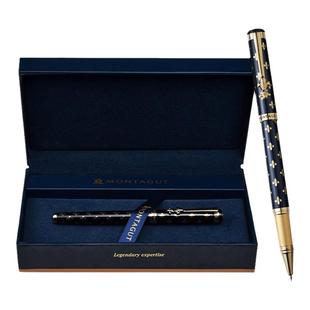 梦特娇签字笔商务高档男士高颜值重手感金属中性笔高端定制水笔宝珠笔女士精致礼物礼品刻字