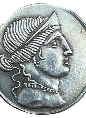 爱神美神维纳斯古币饰品银币项链