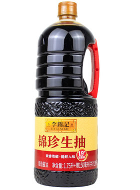 李锦记锦珍生抽1750ml+150ml