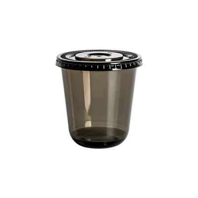 网红黑色U型咖啡杯360ml-500ml