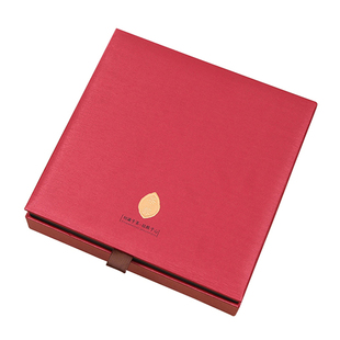 高档357克茶饼空盒普洱茶饼礼盒福鼎白茶牡丹饼茶礼品包装盒定制