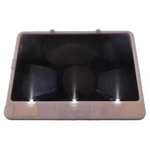 阅读专用高倍高清放大镜大尺寸带灯光电子放大器儿童老人看报