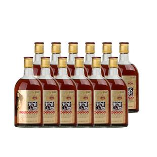 古越龙山绍兴黄酒金三年500ml*12瓶绍兴酒花雕酒老酒瓶装酒