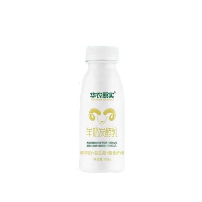 羊酸奶华农原实酸羊奶236g/瓶