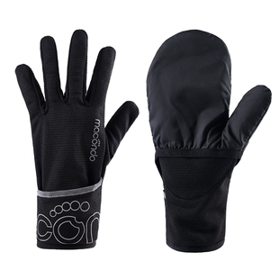 原创单品|马孔多二合一防风加绒跑步手套4代吸湿排汗拇指可触屏