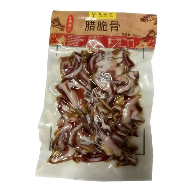 烟熏腊脆骨湖南腊肉猪脆骨猪软骨