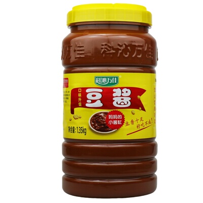 拌面炖鱼大酱科沁万佳豆酱1.5