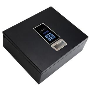 MDE麦迪尔保险柜上开式家用酒店客房小型迷你电子隐藏式上翻保管箱衣柜床头柜榻榻米防盗办公便携式保险箱