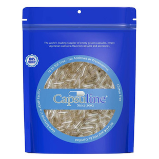 美国宠物猫狗用鸡肉味空胶囊壳3号胃溶型牛明胶2号1号分装药片粉