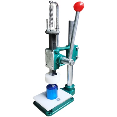 盛驰压盖机茶叶包装易撕小罐子机