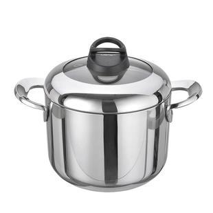 美思工房汤锅304不锈钢锅 家用煲汤锅加厚炖锅24cm燃气电磁炉通用