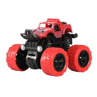 合金玩具车儿童男孩汽车玩具工程车小汽车拖车模型套装四驱车回力