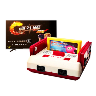 小霸王D99红白机游戏机插黄卡80后电视FC家用双人手柄经典怀旧款老式游戏机卡带红白机游戏卡复古4K高清无线