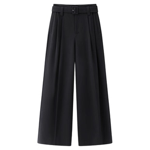 ariosea艾诺丝槿官方旗舰店正品2026春款高腰直筒休闲裤BR301160