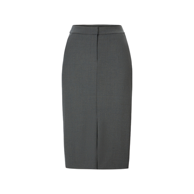 MARYLING灰青色迷笛裙