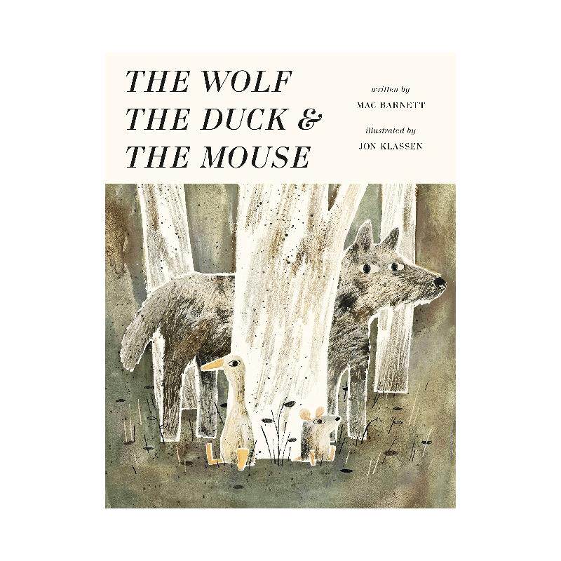 现货英文原版 狼，鸭子和老鼠 Mac Barnett, Jon Klassen 精装 凯迪克奖绘本 The Wolf, the Duck, and the Mouse
