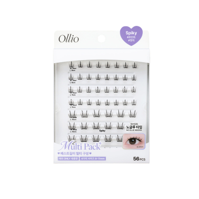 ollio韩国女团免胶假睫毛立体