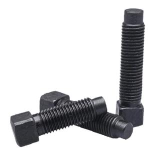 刀台螺丝方头螺栓车床刀架螺丝碳钢GB85方头长圆柱端紧定螺钉m16