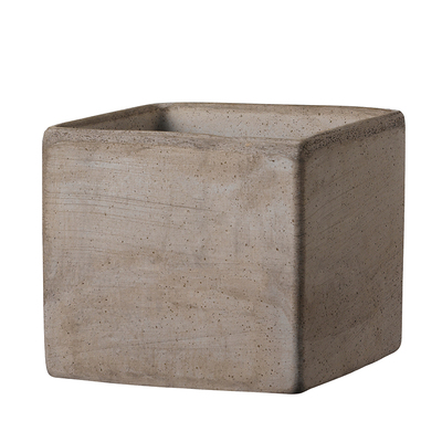 deroma帝罗马方形红陶艺术花盆