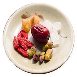 等牌|桃花气血茶|貌若桃花朵朵红|女生优选容颜养生茶用料真好