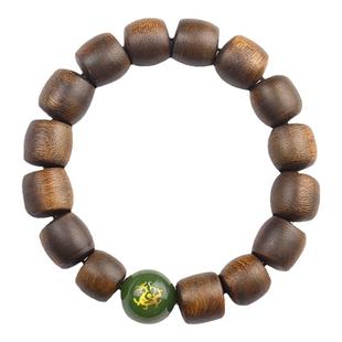 五行缺木补木饰品沉香木手链喜木属木风雷益木卦青龙手串甲木乙木