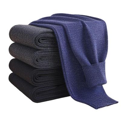 纯羊毛保暖裤男士冬加厚打底裤女