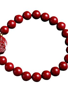 生肖守护神朱砂手串本命佛手链女