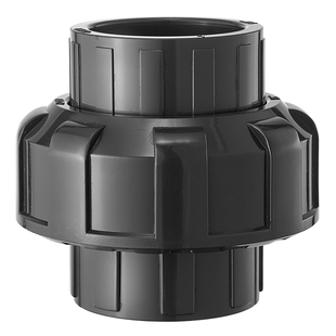 戎生upvc美标活接头SCH80化工pvc管直接ANSI英制日标直通水管接头