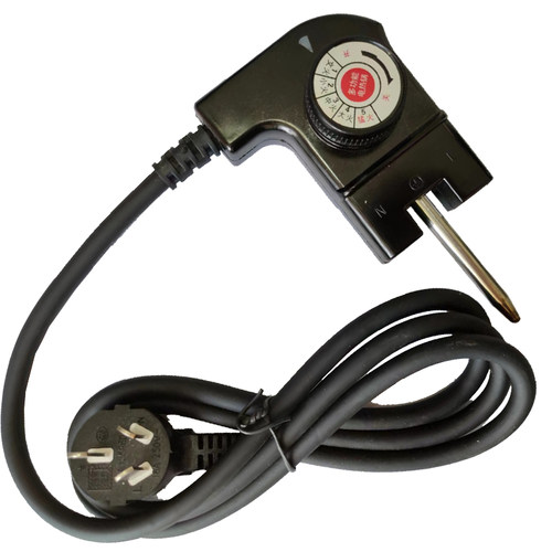 多功能电热锅电源线调温耦合器控温开关三孔插头电火锅烤盘涮锅线