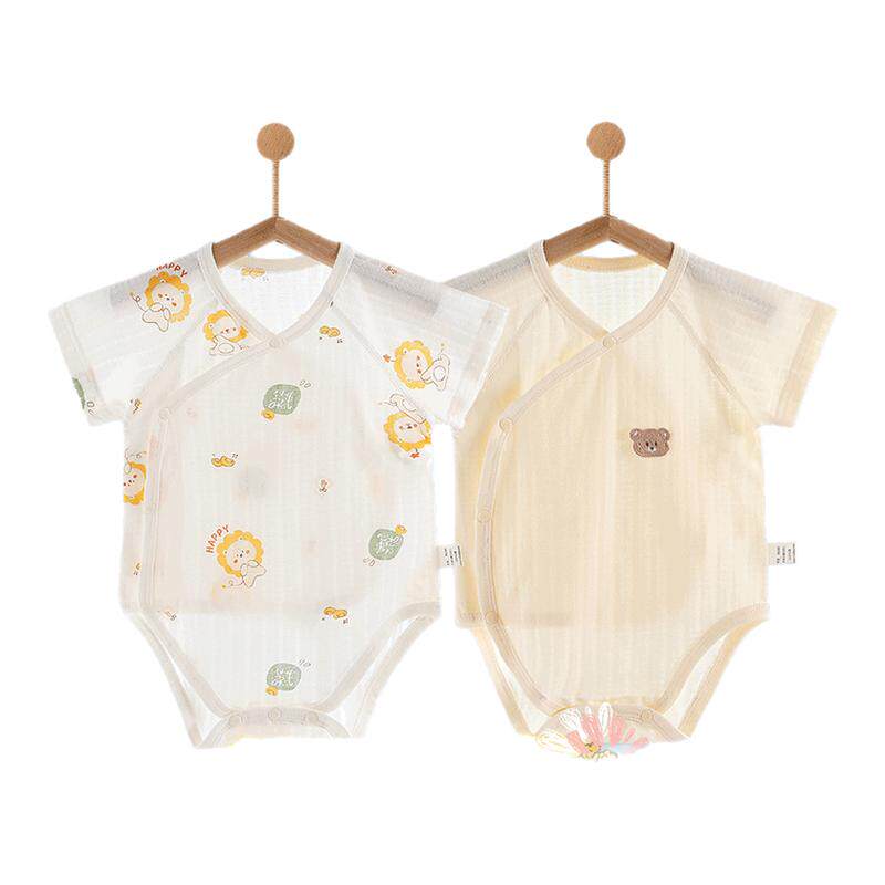 婴儿衣服夏季薄款新生婴幼儿睡衣