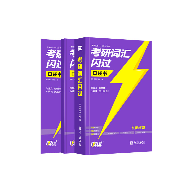 考研词汇闪过口袋版2028