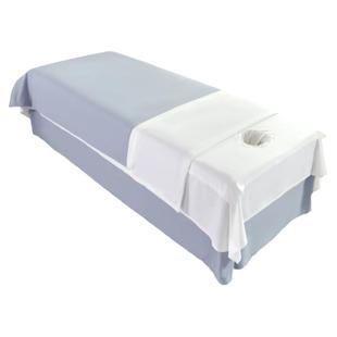 美容院隔脏被套三件套美容床床单趴洞巾非纯棉按摩理疗一客一换