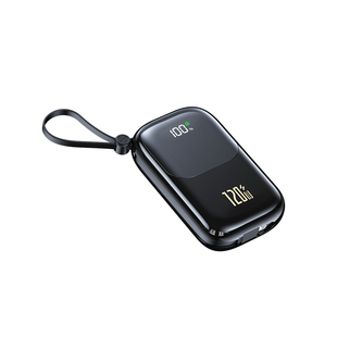 3C认证可上飞机 2025新款自带线充电宝80000毫安适用小米华为苹果