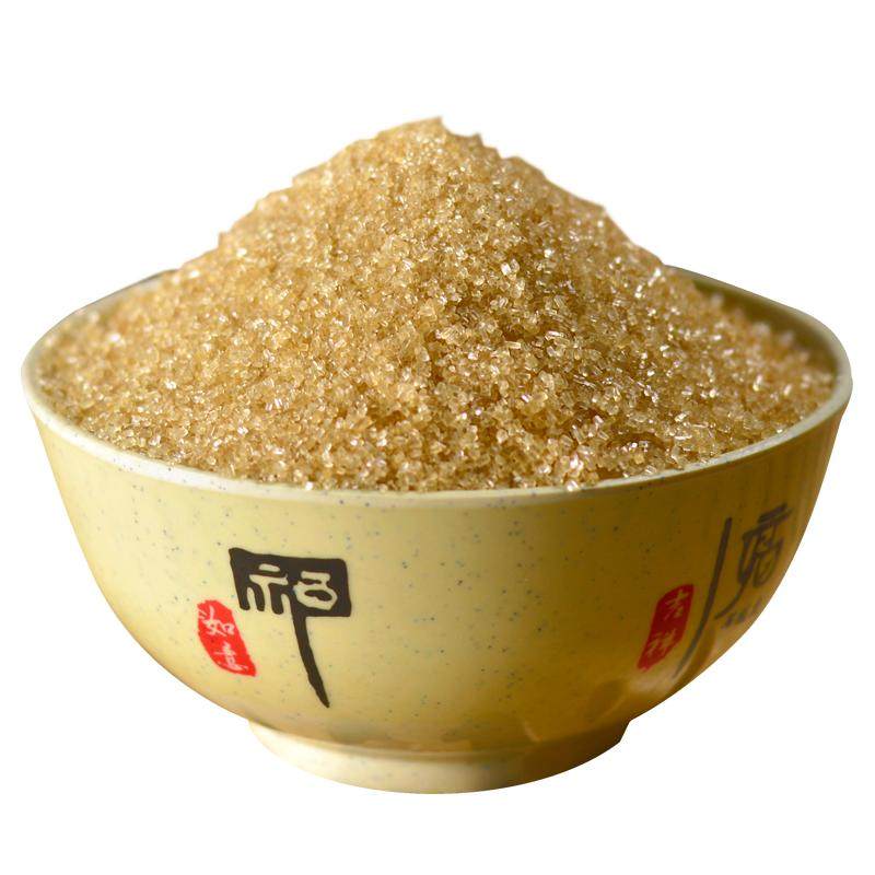 甘节金砂糖甘蔗二砂糖黄散装3斤