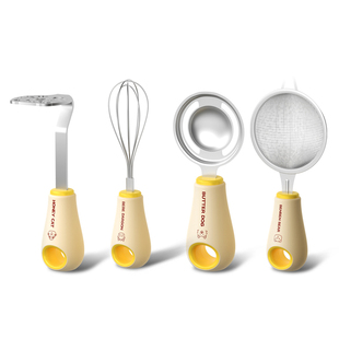 魔幻厨房辅食工具全套漏勺宝宝婴儿小米油过滤网筛蛋清分离压泥器