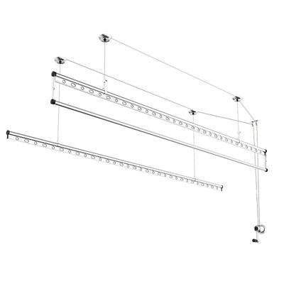 好太太双杆大晒量手摇晾衣架