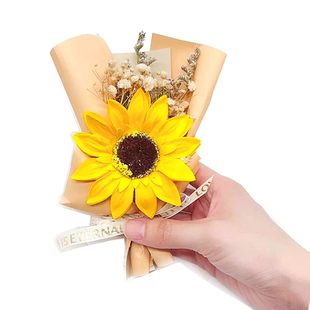 口袋花束迷你花束送女朋友老师惊喜生日婚礼见面小礼物玫瑰妇女节