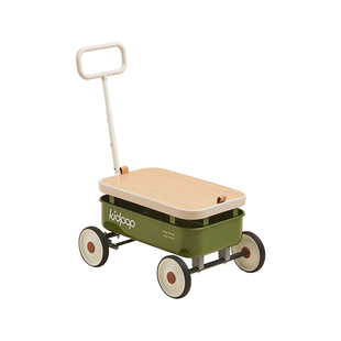 kidpop儿童露营车多功能手推车宝宝生日礼物四轮推拉玩具车购物车