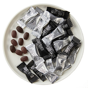 咖啡糖咖啡豆糖非提神醒脑防困学生开车犯困糖果小零食咖啡味状态