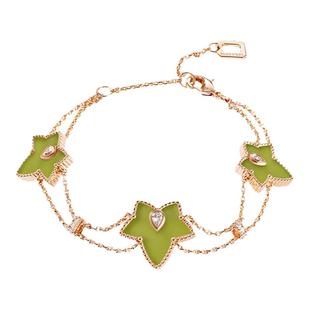 Lola Rose罗拉玫瑰新款常青藤三叶手链女款时尚新年礼物