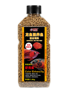 银龙鱼饲料大型混养鱼食血鹦鹉