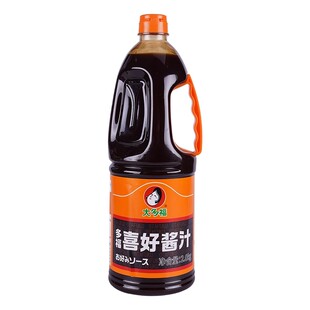 大多福大阪烧酱专用低脂日本喜好酱汁煎蛋包饭沙司调味酱料广岛烧