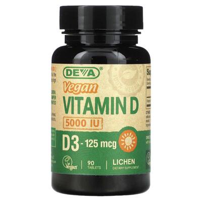 Deva全素维生素D3关节骨骼健康舒缓神经肌肉健康心血管大脑