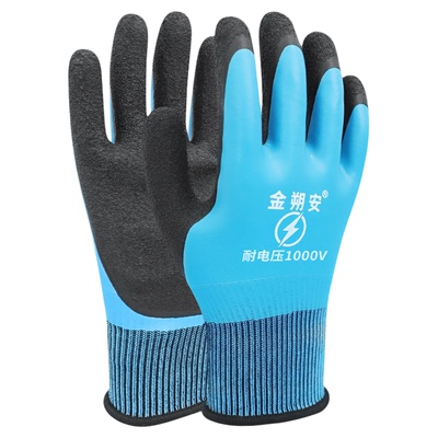 电工绝缘手套380v220v薄款