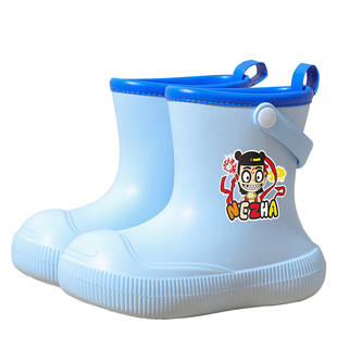男童雨靴宝宝四季雨鞋防滑女童幼儿园上学专用防水胶鞋中大童水鞋