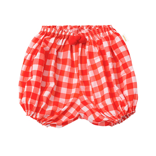 MARLMARL三丽鸥系列HELLOKITTY南瓜灯笼裤婴儿阔腿裤周岁新年礼物