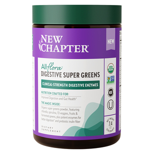 New Chapter新章有机纤维果蔬有助消化肠道健康纤维小绿粉营养粉